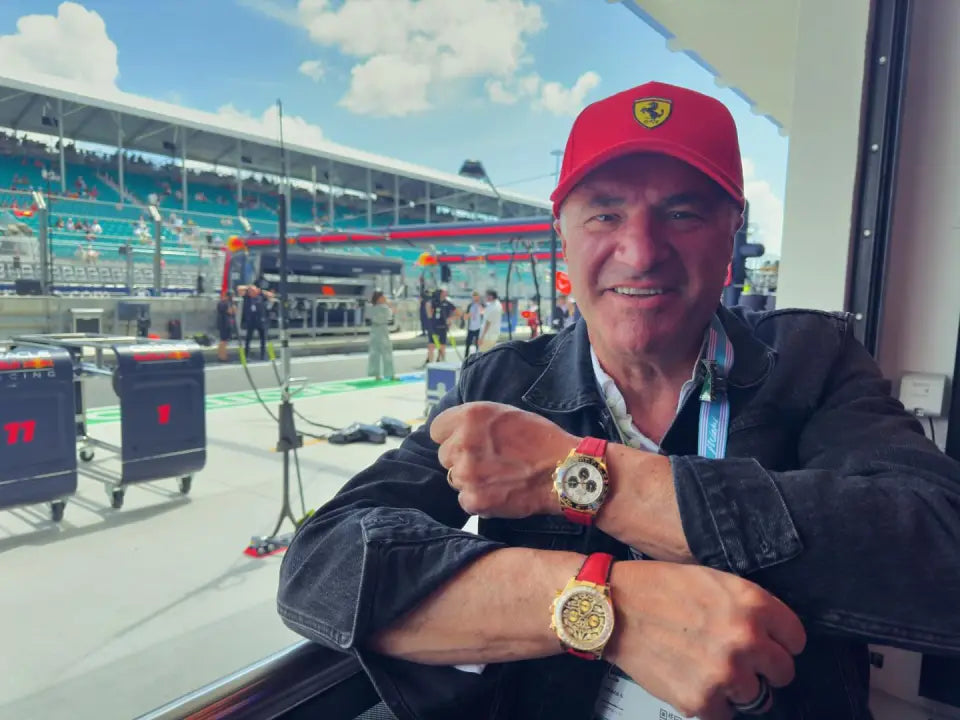 How global executives solved the multi-timezone wrist problem badly for years, and what Kevin O'Leary just made visible