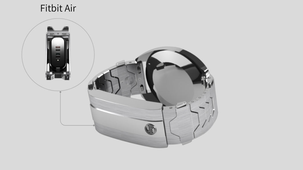 Fitbit Air paired with a Smartlet Classic strap