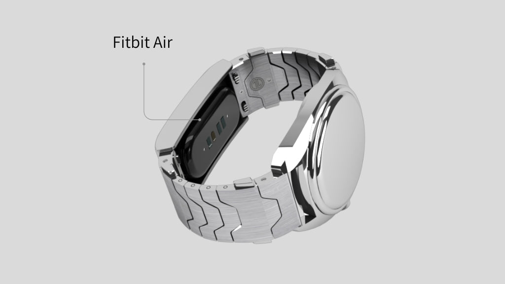 Fitbit Air paired with a Smartlet Classic strap