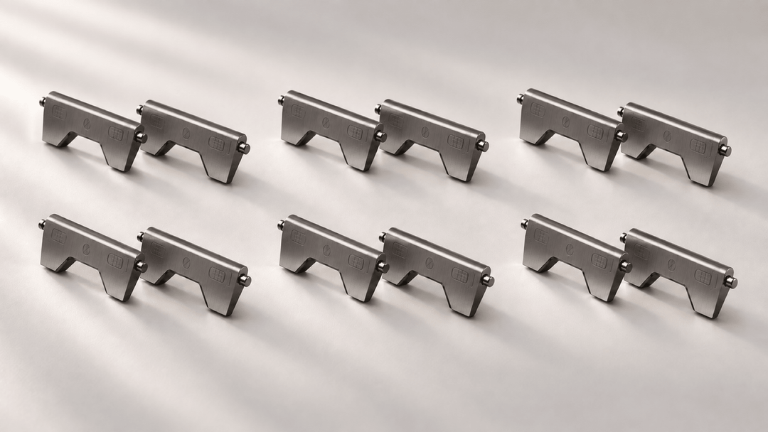 Titanium - Universal Watch Connectors Pack - Smartlet