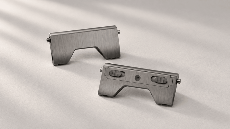 Titanium - Watch connectors set